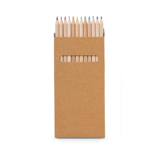 Kit com 12 lápis para colorir-MB51746