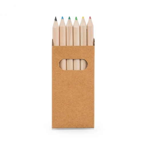 Kit com 6 lápis de cor -MB51750