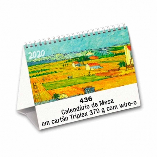 CALENDÁRIO TRIPLEX - C/ WIRE-O-MB02491