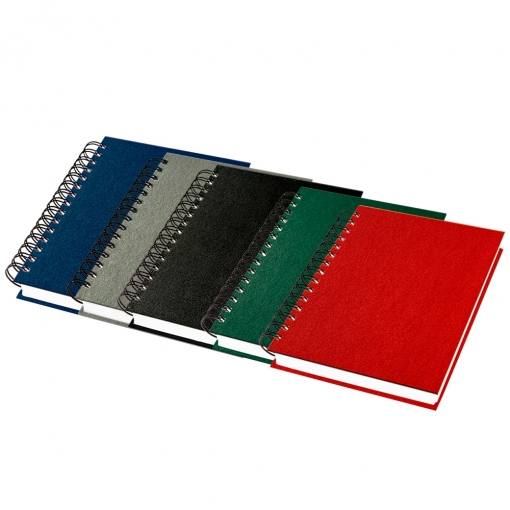 Agenda Diária Master com wire, em Percalux 14,5 x 20 cm-MB03322