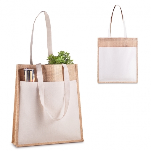 Sacola em Juta 360g/m² (45x35cm)-MB03705