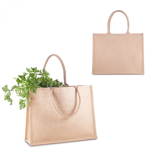 Sacola em Juta 360g/m² (34x43cm)-MB03708
