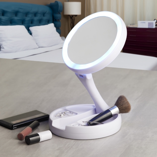 Espelho Dobrável com Led- MB03746