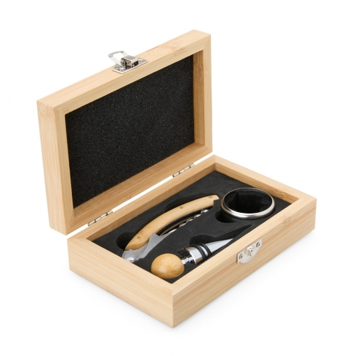 Kit Vinho Bambu 3 Peças-mB03873