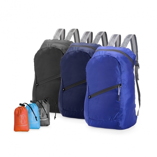 Mochila Dobrável Poliéster 16L-mB03942