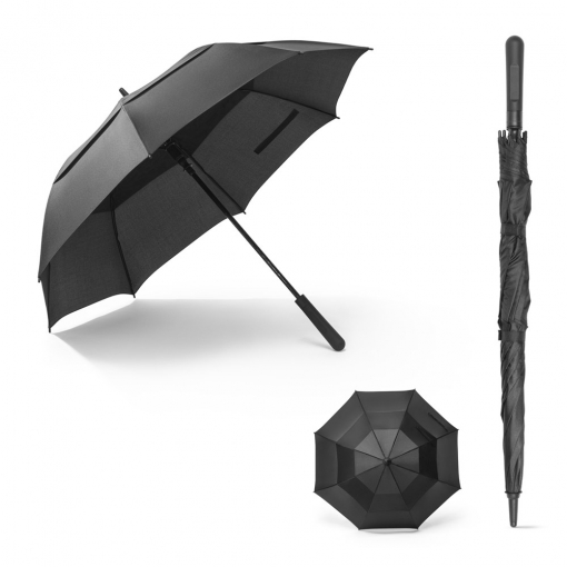 Guarda-chuva de 27.5 em poliéster 100% reciclado-mb99091