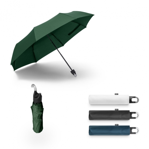 Guarda-chuva dobrável de 21 em poliéster 100% reciclado pongee 190T-mb99092