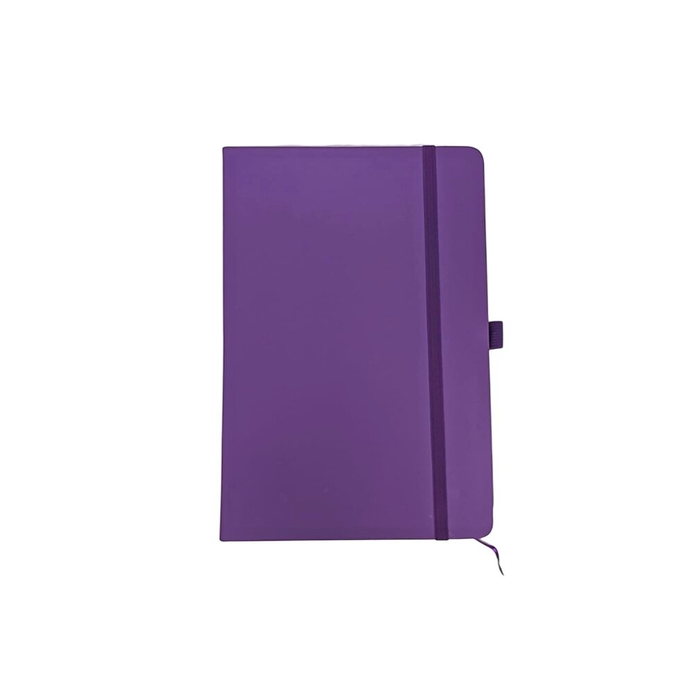 Caderneta Emborrachada com Porta Caneta e Marcador de Página