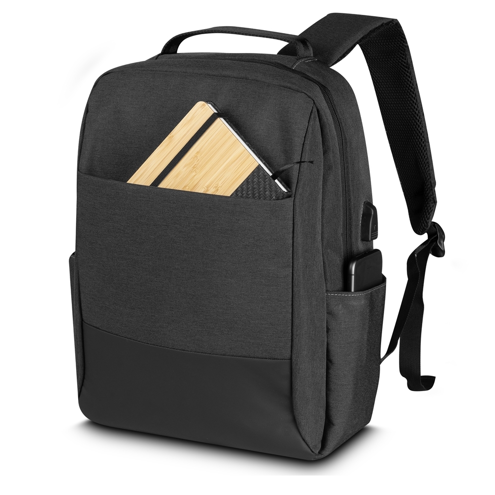 Mochila para notebook em Poliéster 600D e PU