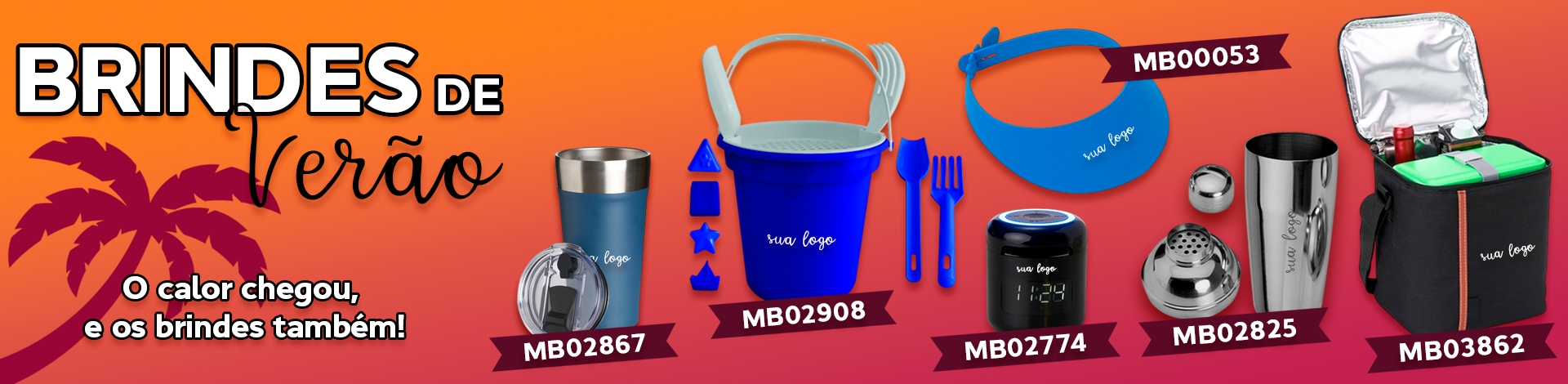 Brindes de verão