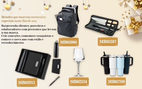 Brindes para o fim de ano
