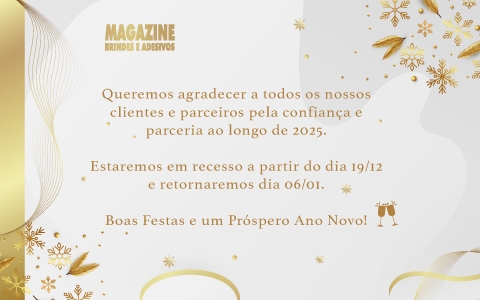 Comunicado de recesso